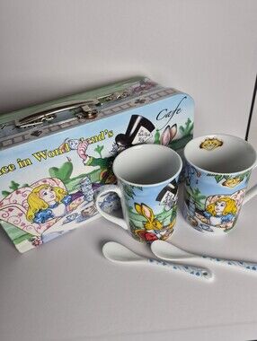 PAUL CARDEW ALICE IN WONDERLAND 2009 Tea Set In Cardboard Box